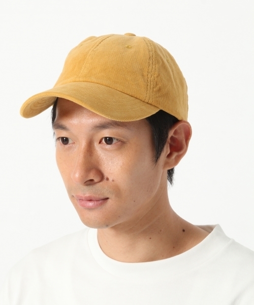 GLOBAL WORK（グローバルワーク）の「コーデュロイローキャップ/768726（キャップ・メンズ・オレンジ/ライトブルー/イエロー系その他・FREE）」の3枚目の写真