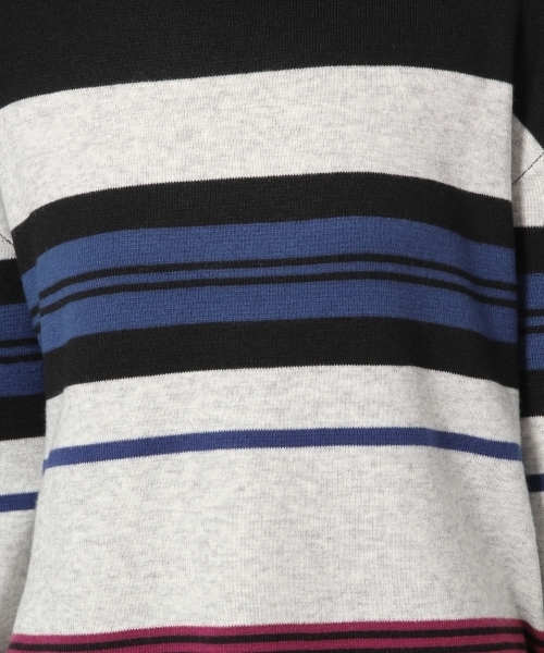 GLOBAL WORK（グローバルワーク）の「ハイゲージミラノリブニット長袖/761409（ニット/セーター・レディース・ネイビー/イエロー/レッド/ホワイト/ライトグレー/ピンク系その他・SMALL/LARGE/MEDIUM）」の20枚目の写真