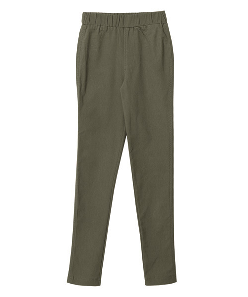 Pierrot（ピエロ）の「あったか裏起毛 ストレッチレギンスパンツ（その他パンツ・レディース・ダークカーキ/ホワイト系その他/ブラック/グレー/ネイビー/ベージュ・L/LL/M/S）」の5枚目の写真