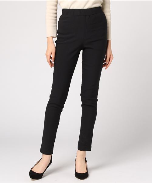 Pierrot（ピエロ）の「あったか裏起毛 ストレッチレギンスパンツ（その他パンツ・レディース・ダークカーキ/ホワイト系その他/ブラック/グレー/ネイビー/ベージュ・L/LL/M/S）」の14枚目の写真