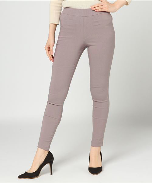 Pierrot（ピエロ）の「あったか裏起毛 ストレッチレギンスパンツ（その他パンツ・レディース・ダークカーキ/ホワイト系その他/ブラック/グレー/ネイビー/ベージュ・L/LL/M/S）」の15枚目の写真