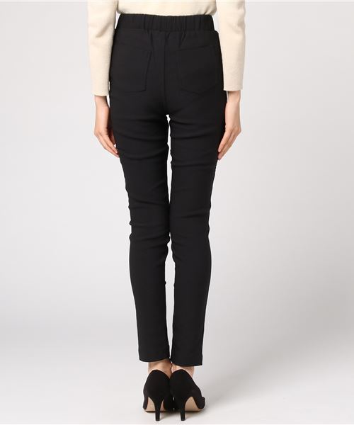 Pierrot（ピエロ）の「あったか裏起毛 ストレッチレギンスパンツ（その他パンツ・レディース・ダークカーキ/ホワイト系その他/ブラック/グレー/ネイビー/ベージュ・L/LL/M/S）」の12枚目の写真