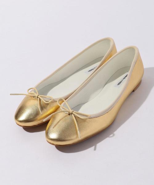 ODETTE E ODILE（オデットエオディール）の「OFD バレリーナ18S CT10↓↑（バレエシューズ・レディース・ネイビー/レッド/シルバー/マスタード/ロイヤルブルー/ゴールド・22cm/22.5cm/23cm/23.5cm/24cm/24.5cm/25cm/21.5cm）」の19枚目の写真