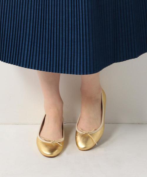 ODETTE E ODILE（オデットエオディール）の「OFD バレリーナ18S CT10↓↑（バレエシューズ・レディース・ネイビー/レッド/シルバー/マスタード/ロイヤルブルー/ゴールド・22cm/22.5cm/23cm/23.5cm/24cm/24.5cm/25cm/21.5cm）」の18枚目の写真