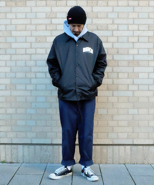 BEN DAVIS ORIGINALS(ベンデイビスオリジナルス)の「BEN DAVIS MINI WAPPEN KNIT CAP(ニットキャップ/ビーニー・メンズ・ホワイト/ブラック/ネイビー/ヘザーグレー/ブラウン系その他/ブラック系その他/ブルー系その他2/レッド・FREE)」の12枚目の写真