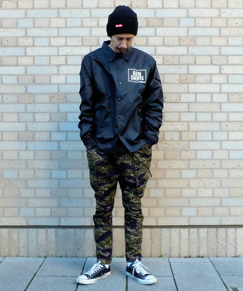 BEN DAVIS ORIGINALS(ベンデイビスオリジナルス)の「BEN DAVIS MINI WAPPEN KNIT CAP(ニットキャップ/ビーニー・メンズ・ホワイト/ブラック/ネイビー/ヘザーグレー/ブラウン系その他/ブラック系その他/ブルー系その他2/レッド・FREE)」の13枚目の写真