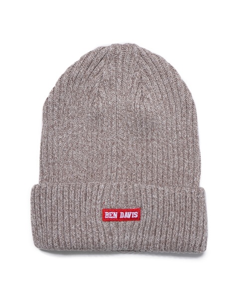 BEN DAVIS ORIGINALS(ベンデイビスオリジナルス)の「BEN DAVIS MINI WAPPEN KNIT CAP(ニットキャップ/ビーニー・メンズ・ホワイト/ブラック/ネイビー/ヘザーグレー/ブラウン系その他/ブラック系その他/ブルー系その他2/レッド・FREE)」の5枚目の写真
