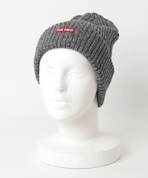 BEN DAVIS ORIGINALS(ベンデイビスオリジナルス)の「BEN DAVIS MINI WAPPEN KNIT CAP(ニットキャップ/ビーニー・メンズ・ホワイト/ブラック/ネイビー/ヘザーグレー/ブラウン系その他/ブラック系その他/ブルー系その他2/レッド・FREE)」の20枚目の写真