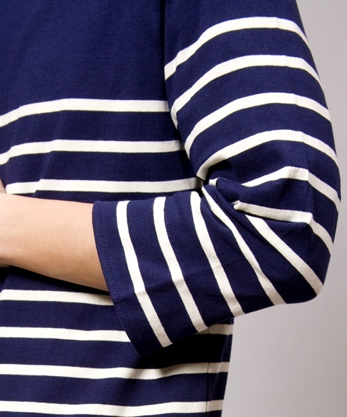 WEGO(ウィゴー)の「WEGO/パネルボーダー7Sカットソー(Tシャツ/カットソー・メンズ・ネイビー/ブルー系その他/ロイヤルブルー/ピンク/レッド/トリコロール・SMALL/MEDIUM/LARGE)」の18枚目の写真