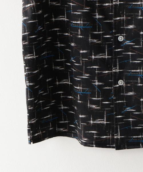 Steven Alan（スティーブンアラン）の「＜Steven Alan＞ C/L PRINT OPEN COLLAR-BOLD SHIRT/シャツ（シャツ/ブラウス・メンズ・ブラック・SMALL/MEDIUM/X-LARGE/LARGE）」の11枚目の写真