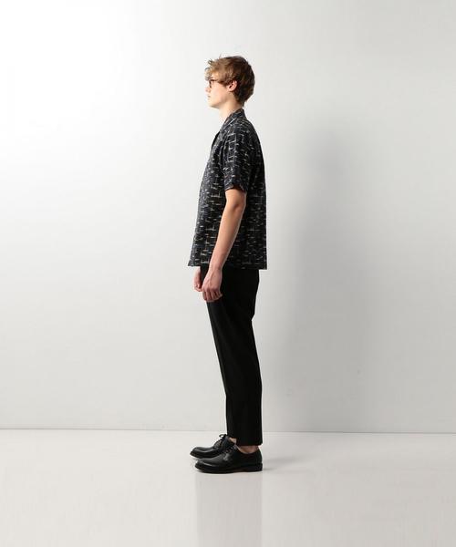 Steven Alan（スティーブンアラン）の「＜Steven Alan＞ C/L PRINT OPEN COLLAR-BOLD SHIRT/シャツ（シャツ/ブラウス・メンズ・ブラック・SMALL/MEDIUM/X-LARGE/LARGE）」の4枚目の写真