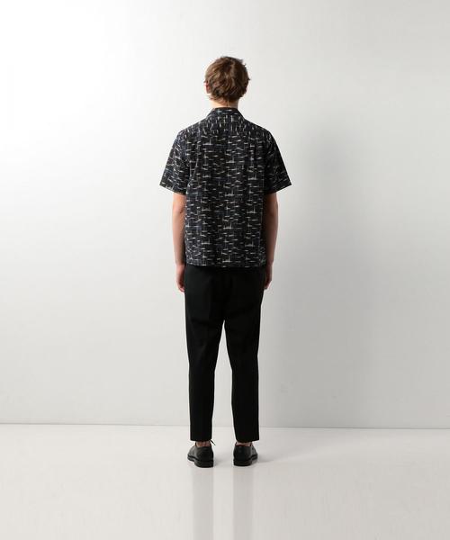 Steven Alan（スティーブンアラン）の「＜Steven Alan＞ C/L PRINT OPEN COLLAR-BOLD SHIRT/シャツ（シャツ/ブラウス・メンズ・ブラック・SMALL/MEDIUM/X-LARGE/LARGE）」の3枚目の写真