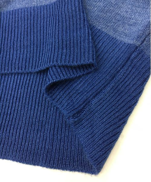 A.S.M（エーエスエム）の「ハイゲ－ジスプリングニット（ニット/セーター・メンズ・ブルー/ブラック/レッド/パープル・48/50）」の8枚目の写真