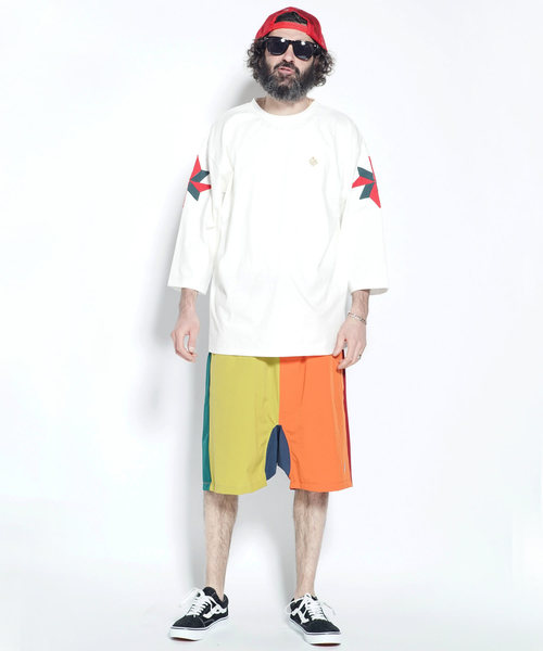 ALDIES（アールディーズ）の「Loose Pants / ルーズパンツ（その他パンツ・メンズ・マルチ/ブラック/グリーン/ベージュ・SMALL/MEDIUM/X-SMALL/LARGE）」の4枚目の写真