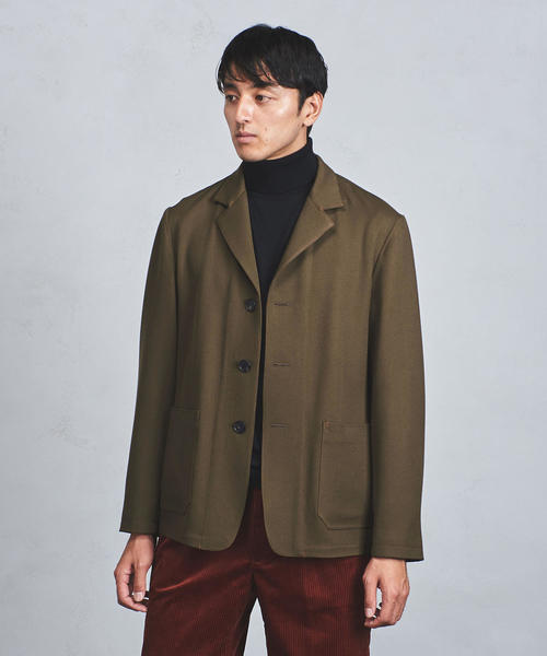 美品！Camoshita カモシタ リネンジャケット カバーオール L Camoshita（カモシタ）の「＜Camoshita UNITED ARROWS（カモシタ