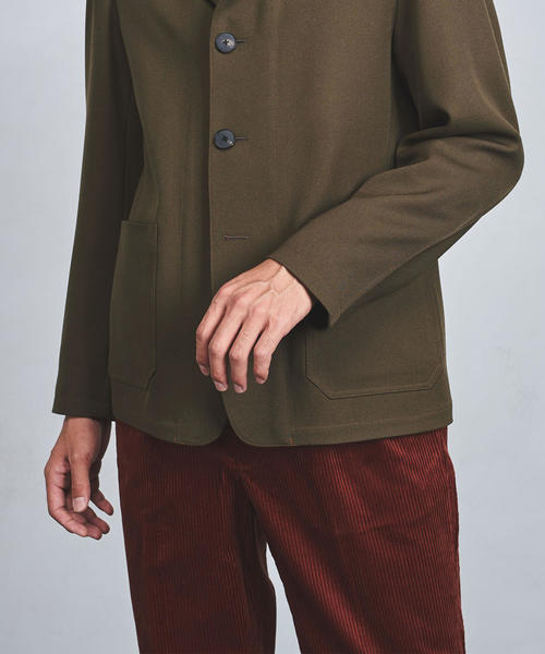 美品！Camoshita カモシタ リネンジャケット カバーオール L Camoshita（カモシタ）の「＜Camoshita UNITED ARROWS（カモシタ
