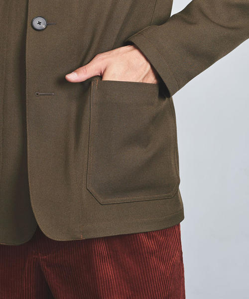 美品！Camoshita カモシタ リネンジャケット カバーオール L Camoshita（カモシタ）の「＜Camoshita UNITED ARROWS（カモシタ