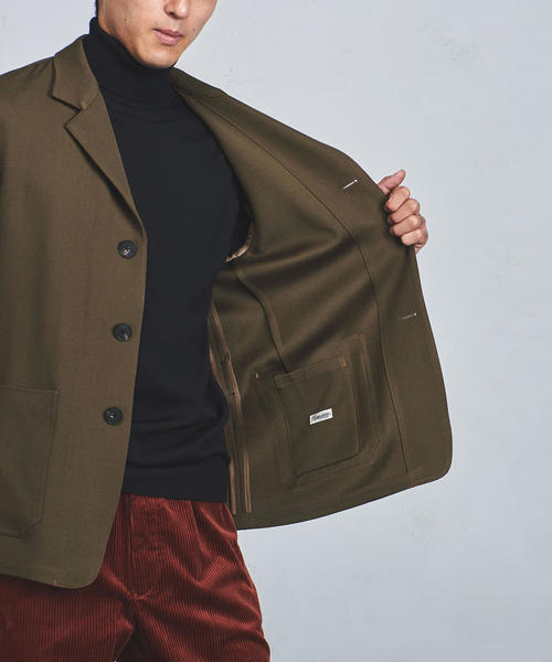 美品！Camoshita カモシタ リネンジャケット カバーオール L Camoshita（カモシタ）の「＜Camoshita UNITED ARROWS（カモシタ
