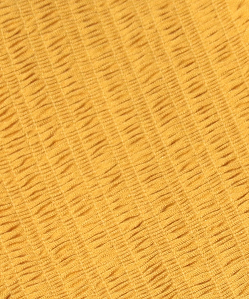 Prefer SHIPS（プリファーシップス）の「Prefer SHIPS:シャーリングオフショルダーブラウス（シャツ/ブラウス・レディース・オフホワイト/イエロー系その他2/ブルー・ONE SIZE）」の15枚目の写真