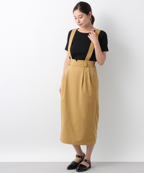 LEPSIM（レプシィム）の「TCボートネックテレコプルオーバーSS　802657（Tシャツ/カットソー・レディース・ブラック/ネイビー/ブラウン/ホワイト×ブラック・MEDIUM/LARGE）」の8枚目の写真