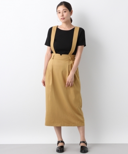 LEPSIM（レプシィム）の「TCボートネックテレコプルオーバーSS　802657（Tシャツ/カットソー・レディース・ブラック/ネイビー/ブラウン/ホワイト×ブラック・MEDIUM/LARGE）」の9枚目の写真