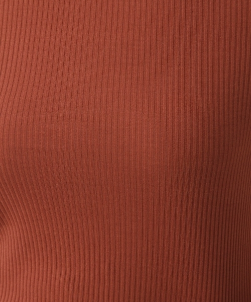 LEPSIM（レプシィム）の「TCボートネックテレコプルオーバーSS　802657（Tシャツ/カットソー・レディース・ブラック/ネイビー/ブラウン/ホワイト×ブラック・MEDIUM/LARGE）」の22枚目の写真