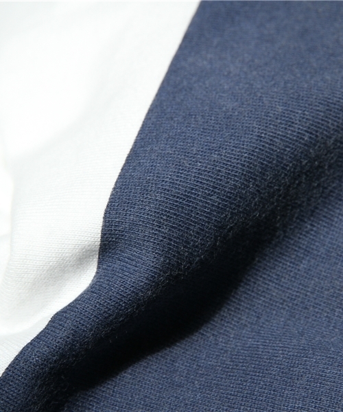 green label relaxing（グリーンレーベルリラクシング）の「BORDER/PT PKT C/N Tシャツ（Tシャツ/カットソー・メンズ・レッド/オリーブ/ネイビー・SMALL/MEDIUM/LARGE）」の10枚目の写真