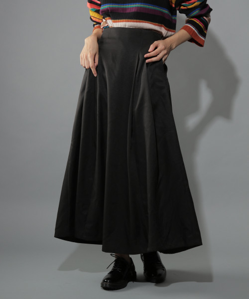 PAGEBOY（ページボーイ）の「バックタックフレアスカート（スカート・レディース・ブラック/パープル/レンガ・FREE）」の2枚目の写真