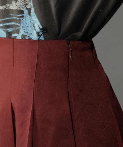 PAGEBOY（ページボーイ）の「バックタックフレアスカート（スカート・レディース・ブラック/パープル/レンガ・FREE）」の11枚目の写真