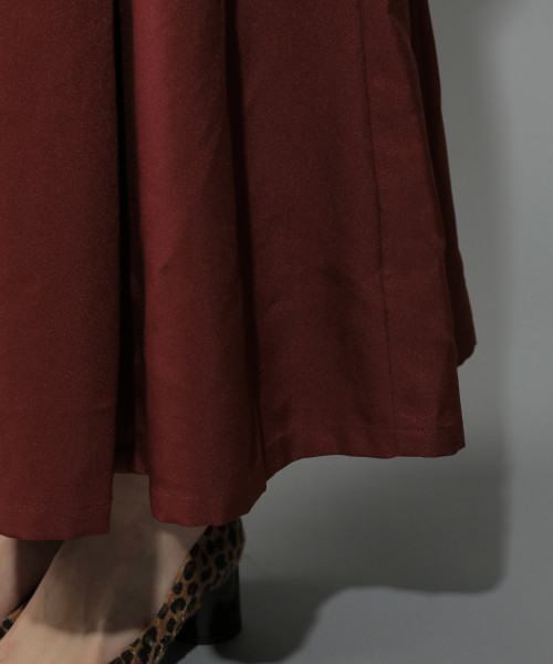 PAGEBOY（ページボーイ）の「バックタックフレアスカート（スカート・レディース・ブラック/パープル/レンガ・FREE）」の8枚目の写真