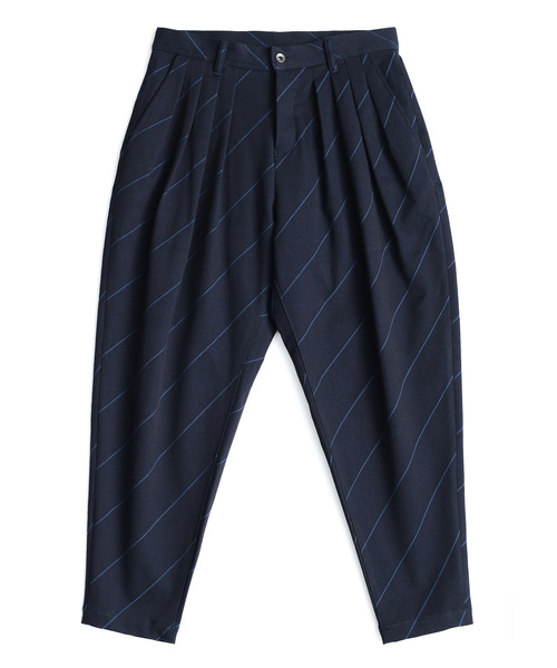 SHAREEF（シャリーフ）の「BIAS LINE WIDE TAPERED PANTS（その他パンツ・メンズ・ネイビー/オレンジ/ブラック・1/3/2）」の18枚目の写真