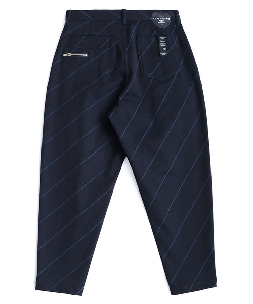 SHAREEF（シャリーフ）の「BIAS LINE WIDE TAPERED PANTS（その他パンツ・メンズ・ネイビー/オレンジ/ブラック・1/3/2）」の14枚目の写真