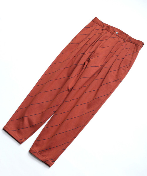 SHAREEF（シャリーフ）の「BIAS LINE WIDE TAPERED PANTS（その他パンツ・メンズ・ネイビー/オレンジ/ブラック・1/3/2）」の13枚目の写真