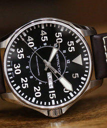 NANO universe | HAMILTON(ハミルトン)/ カーキパイロットオート46mm(アナログ腕時計)