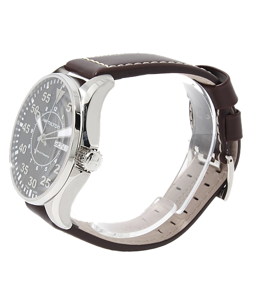 NANO universe（ナノユニバース）の「HAMILTON(ハミルトン)/ カーキパイロットオート46mm（アナログ腕時計・メンズ・ブラウン・FREE）」の2枚目の写真