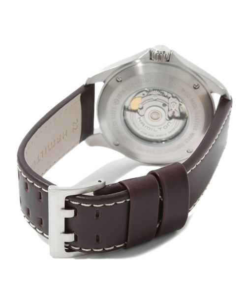NANO universe（ナノユニバース）の「HAMILTON(ハミルトン)/ カーキパイロットオート46mm（アナログ腕時計・メンズ・ブラウン・FREE）」の5枚目の写真