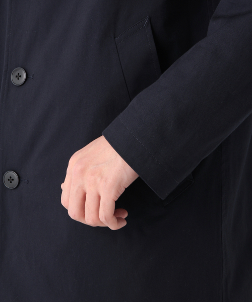 GLOBAL WORK（グローバルワーク）の「ノビリアステンカラーコート/813846（ステンカラーコート・メンズ・ベージュ/ネイビー・SMALL/MEDIUM/LARGE）」の15枚目の写真