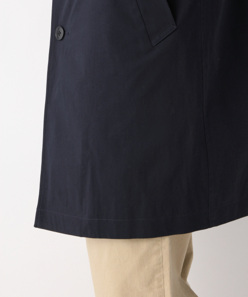 GLOBAL WORK（グローバルワーク）の「ノビリアステンカラーコート/813846（ステンカラーコート・メンズ・ベージュ/ネイビー・SMALL/MEDIUM/LARGE）」の20枚目の写真