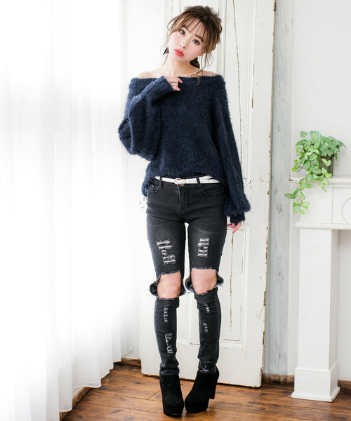 Julia Boutique（ジュリアブティック）の「フェイクレザーゴールドバックル細ベルト/550041（ベルト・レディース・ホワイト/ブラック/ベージュ/キャメル・ONE）」の10枚目の写真