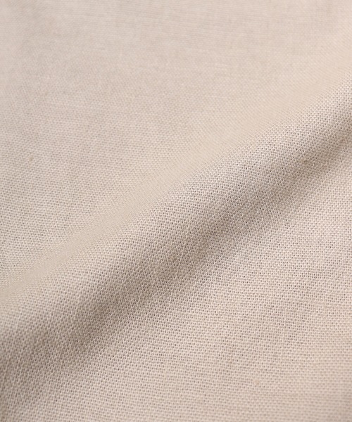 FUNALIVE（ファンアライブ）の「無地綿麻ストレッチ7分袖テーラードジャケット（テーラードジャケット・メンズ・ブラック/ベージュ/ネイビー/カーキ/キナリ・M/L/XL）」の8枚目の写真