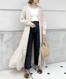 archives | ドット柄ロングワンピース(ワンピース)