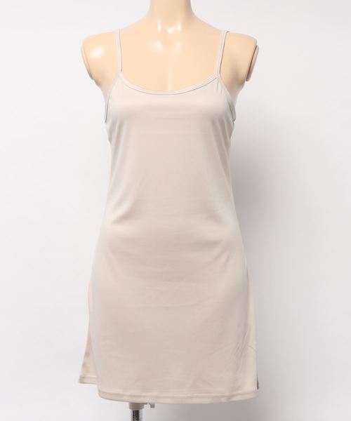 KOBE LETTUCE（コウベレタス）の「インナーシリーズ「petitcoat」キャミソールペチコートワンピース（インナーウェア/肌着・レディース・ベージュ/ブラック/オフホワイト/ブラック系その他2/ホワイト系その他2/ベージュ系その他2/ベージュ系その他/ブラック系その他/ホワイト系その他・M/L/FREE）」の8枚目の写真