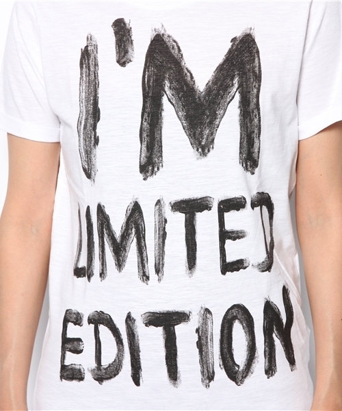 PLST（プラステ）の「Happiness is a 10＄ tee カットソー（Tシャツ/カットソー・レディース・ホワイト・SMALL）」の7枚目の写真