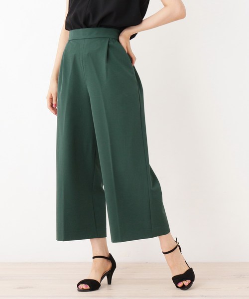 セール パンツ ヒルナンデス 紹介商品 多機能 34 Ss 42 Ll Web限定サイズ クロップドワイドパンツ その他パンツ Opaque Clip オペークドットクリップ のファッション