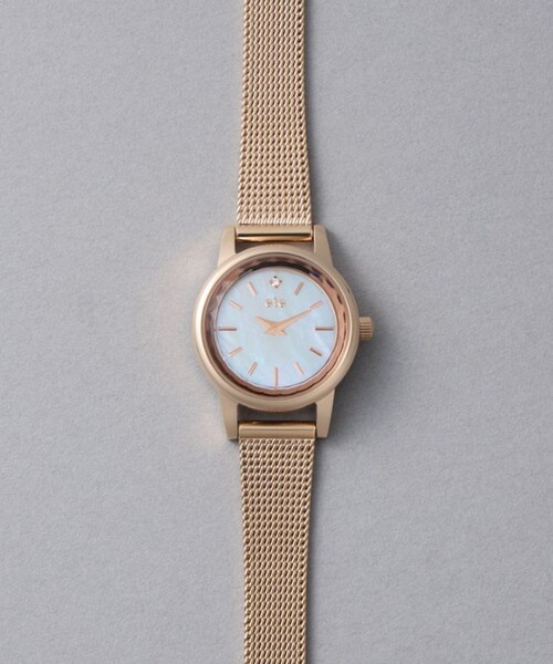 ソーラーウォッチ メッシュベルト（アナログ腕時計）｜ete（エテ）の