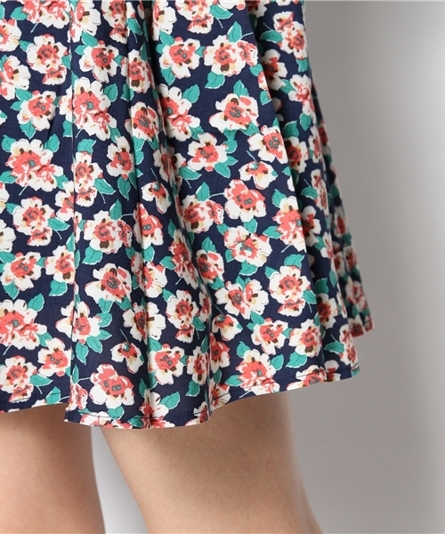 CIAOPANIC（チャオパニック）の「【Ciaopanic】大花ノースリーブOP（ワンピース・レディース・ネイビー/レッド/グリーン・FREE）」の10枚目の写真