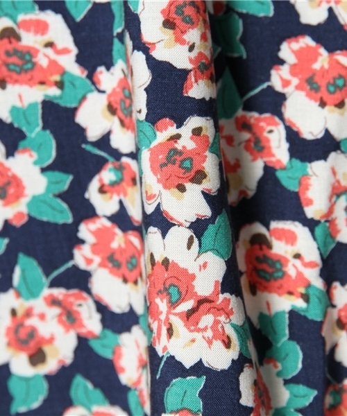 CIAOPANIC（チャオパニック）の「【Ciaopanic】大花ノースリーブOP（ワンピース・レディース・ネイビー/レッド/グリーン・FREE）」の12枚目の写真