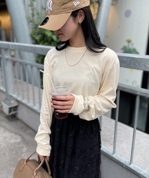 SETUP7（セットアップセブン）の「累計販売2万枚突破！【United Athle】premium cotton rib long sleeve t-shirt /  プレミアム コットン リブロングスリーブTシャツ ベーシック ロンT / 菅田将暉・山下智久・目黒蓮・川口春奈・新木優子・指原莉乃・田中みな実・JENNIE・Travis Scottなどのスタイルを参考にした着こなしに 5011（Tシャツ/カットソー）」