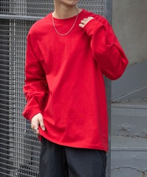 SETUP7（セットアップセブン）の「累計販売2万枚突破！【United Athle】premium cotton rib long sleeve t-shirt /  プレミアム コットン リブロングスリーブTシャツ ベーシック ロンT / 菅田将暉・山下智久・目黒蓮・川口春奈・新木優子・指原莉乃・田中みな実・JENNIE・Travis Scottなどのスタイルを参考にした着こなしに 5011（Tシャツ/カットソー）」