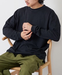 SETUP7（セットアップセブン）の「累計販売2万枚突破！【United Athle】premium cotton rib long sleeve t-shirt /  プレミアム コットン リブロングスリーブTシャツ ベーシック ロンT / 菅田将暉・山下智久・目黒蓮・川口春奈・新木優子・指原莉乃・田中みな実・JENNIE・Travis Scottなどのスタイルを参考にした着こなしに 5011（Tシャツ/カットソー）」